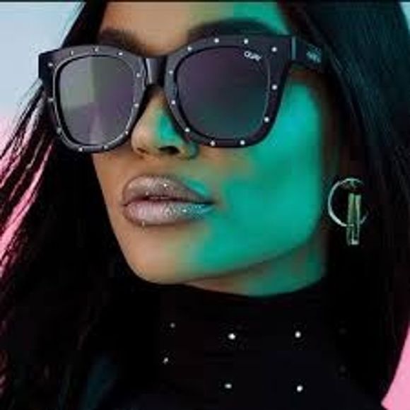 Quay Australia Accessories - Quay Rhinestone Sunglasses After Hours